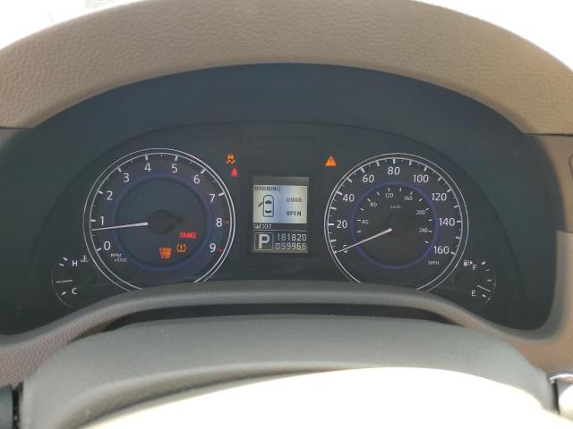 JN1CV6AP6BM304896 - 2011 INFINITI G37 BASE ლურჯი ფოტო 9