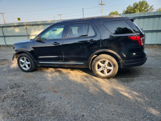 1FM5K7D85JGC32428 - 2018 FORD EXPLORER XLT BLACK photo 2