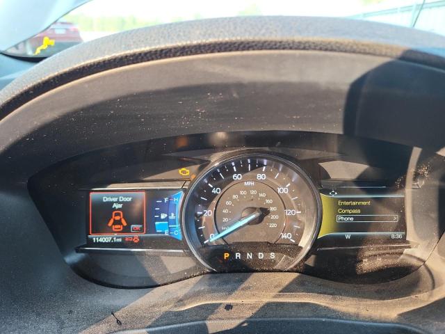 1FM5K7D85JGC32428 - 2018 FORD EXPLORER XLT BLACK photo 9