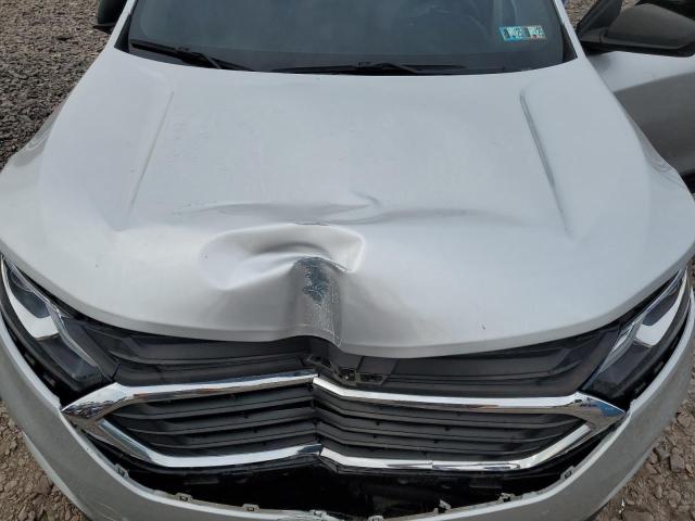 3GNAXHEV5MS169956 - 2021 CHEVROLET EQUINOX LS SILVER photo 12