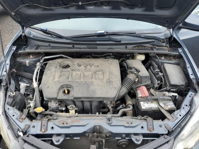 2T1BURHEXFC264536 - 2015 TOYOTA COROLLA L BLUE photo 11