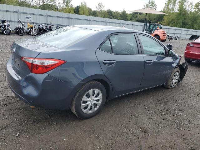 2T1BURHEXFC264536 - 2015 TOYOTA COROLLA L BLUE photo 3