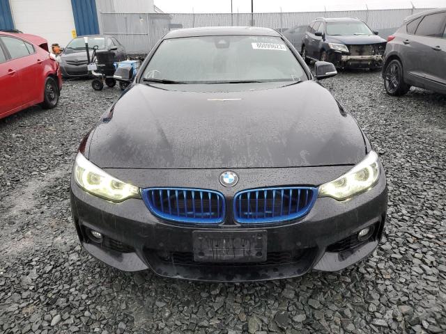 WBA4J3C52KBL05236 - 2019 BMW 430XI GRAN COUPE BLACK photo 5