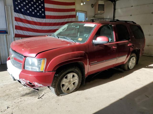 1GNSKBE02BR261739 - 2011 CHEVROLET TAHOE K1500 LT RED photo 1