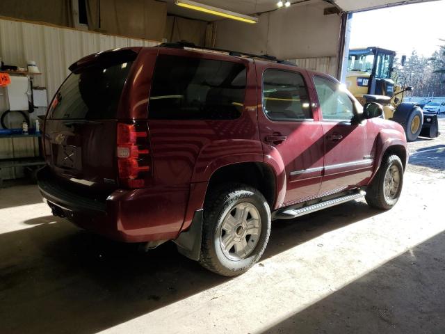 1GNSKBE02BR261739 - 2011 CHEVROLET TAHOE K1500 LT RED photo 3