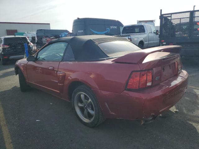 1FAFP45X14F137802 - 2004 FORD MUSTANG GT RED photo 2