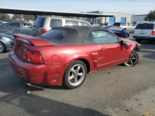 1FAFP45X14F137802 - 2004 FORD MUSTANG GT RED photo 3