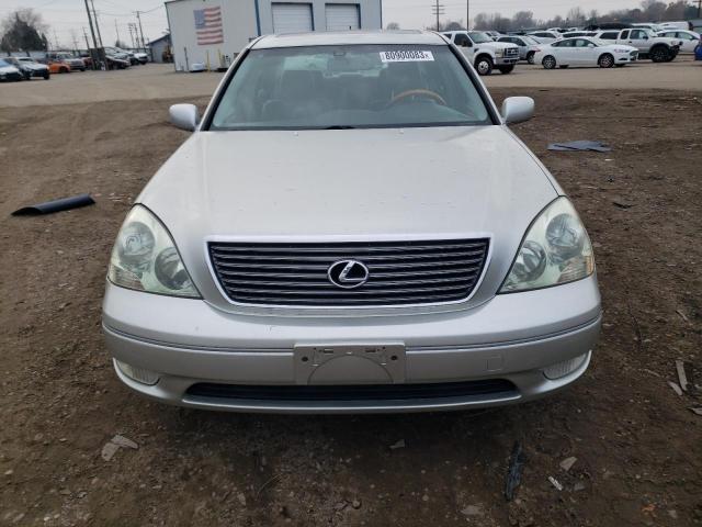 JTHBN30F420052605 - 2002 LEXUS LS 430 SILVER photo 5