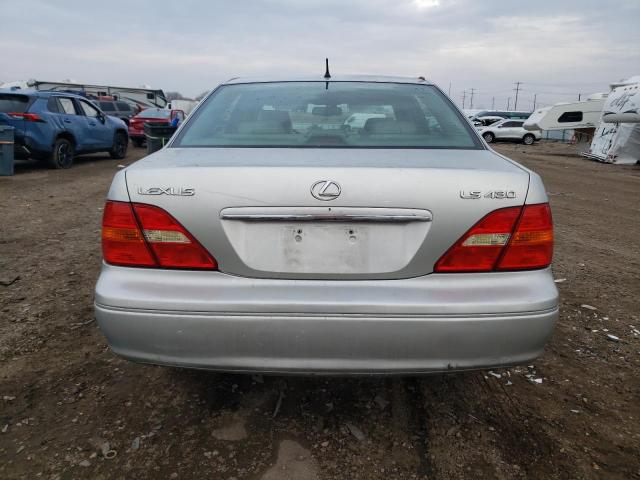 JTHBN30F420052605 - 2002 LEXUS LS 430 SILVER photo 6