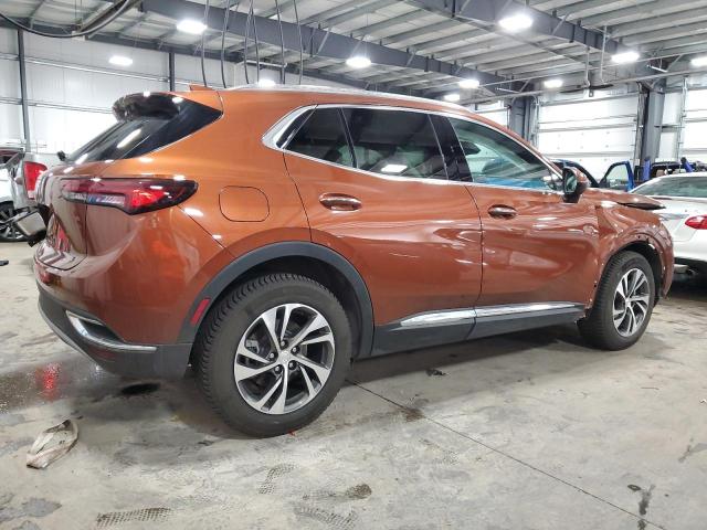 LRBFZPR48MD135870 - 2021 BUICK ENVISION ESSENCE ORANGE photo 3