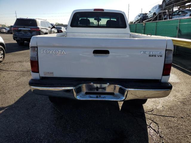 4TAWN72N7XZ409322 - 1999 TOYOTA TACOMA XTRACAB WHITE photo 6