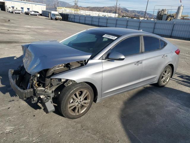 5NPD84LF0HH187000 - 2017 HYUNDAI ELANTRA SE GRAY photo 1