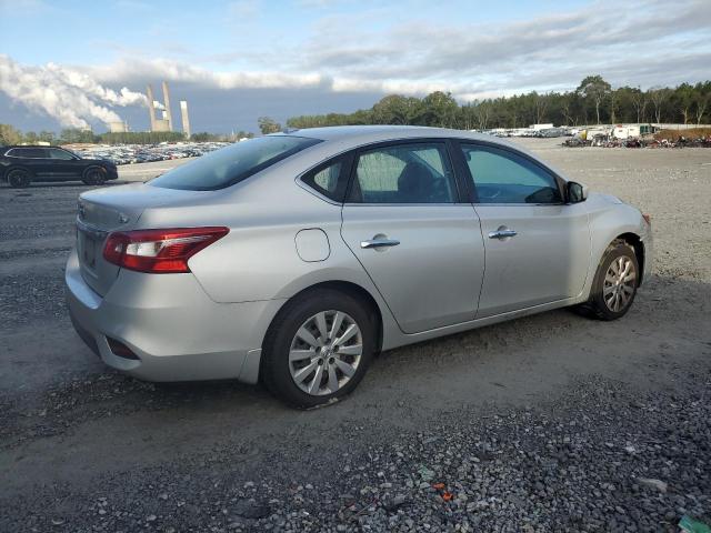 3N1AB7AP0HL720032 - 2017 NISSAN SENTRA S SILVER photo 3