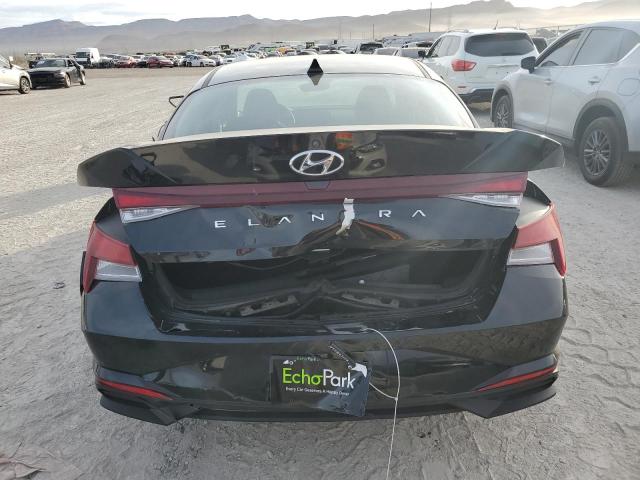 KMHLL4AG7MU174715 - 2021 HYUNDAI ELANTRA SE BLACK photo 6