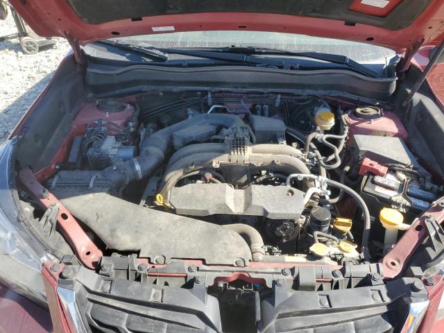 JF2SJAGC5HH419407 - 2017 SUBARU FORESTER 2.5I PREMIUM RED photo 12