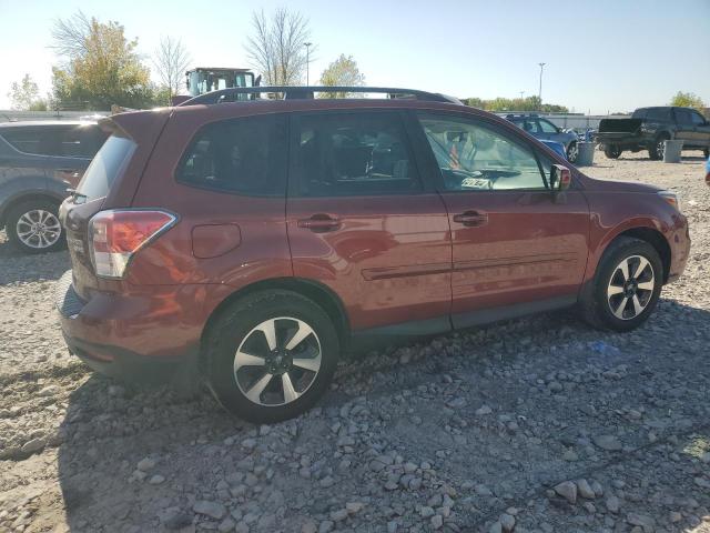 JF2SJAGC5HH419407 - 2017 SUBARU FORESTER 2.5I PREMIUM RED photo 3