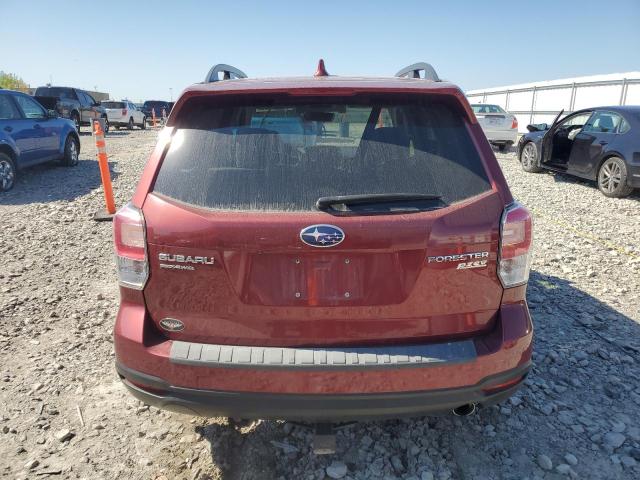 JF2SJAGC5HH419407 - 2017 SUBARU FORESTER 2.5I PREMIUM RED photo 6