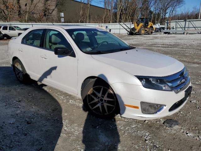 3FAHP0CG7BR176141 - 2011 FORD FUSION SEL WHITE photo 4