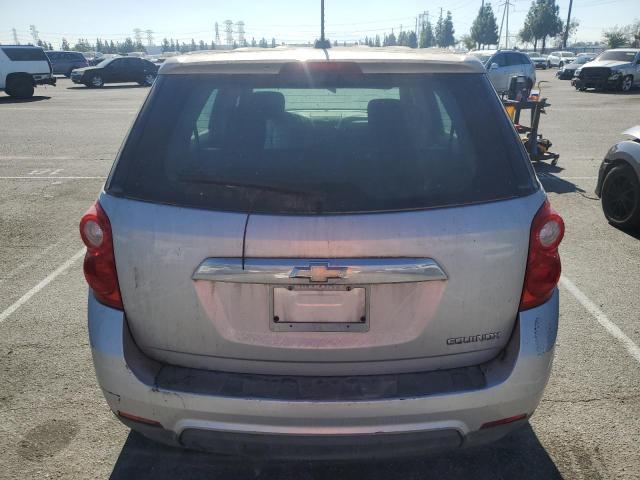 1GNALAEK2FZ144320 - 2015 CHEVROLET EQUINOX LS SILVER photo 6