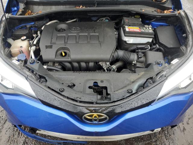 NMTKHMBX5LR101960 - 2020 TOYOTA C-HR XLE BLUE photo 11