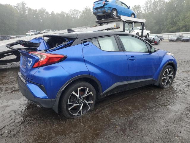 NMTKHMBX5LR101960 - 2020 TOYOTA C-HR XLE BLUE photo 3