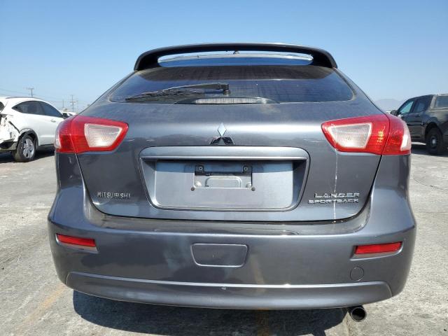 JA32X2HU9BU024721 - 2011 MITSUBISHI LANCER ES/ES SPORT ნაცრისფერი ფოტო 6