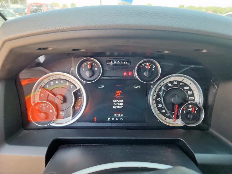 1C6RR6LT6FS591879 - 2015 RAM 1500 SLT WHITE photo 9