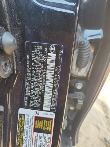 4T1BF1FK8HU278649 - 2017 TOYOTA CAMRY LE BLACK photo 12