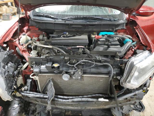 5N1AT2MV2EC847603 - 2014 NISSAN ROGUE S BURGUNDY photo 12