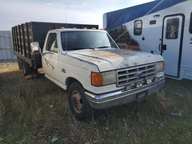 1FDKF37M8KKA20906 - 1989 FORD F350 WHITE photo 4