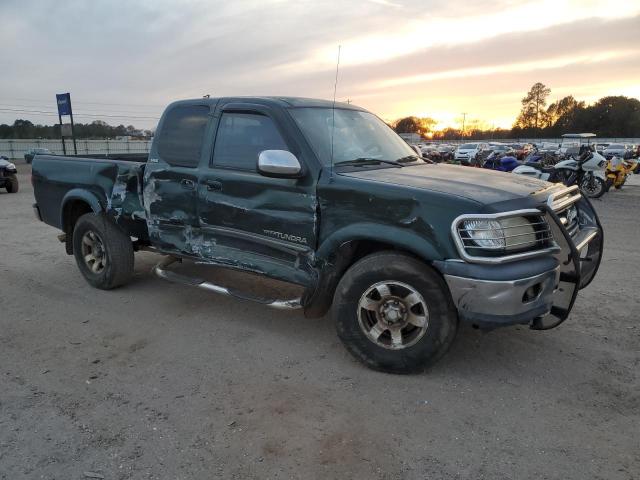 5TBRT3415YS101345 - 2000 TOYOTA TUNDRA ACCESS CAB მწვანე ფოტო 4