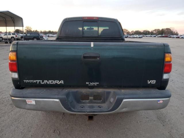5TBRT3415YS101345 - 2000 TOYOTA TUNDRA ACCESS CAB მწვანე ფოტო 6