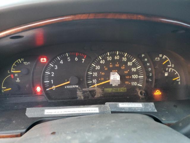 5TBRT3415YS101345 - 2000 TOYOTA TUNDRA ACCESS CAB მწვანე ფოტო 9