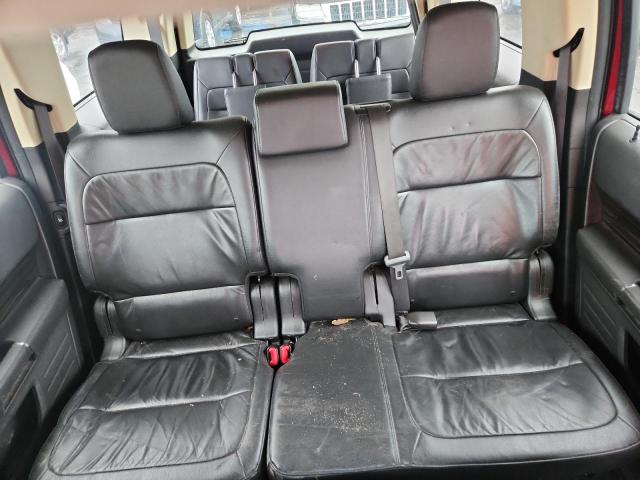 2FMHK6C8XGBA24571 - 2016 FORD FLEX SEL RED photo 10
