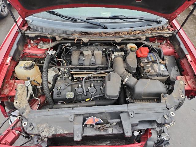 2FMHK6C8XGBA24571 - 2016 FORD FLEX SEL RED photo 12