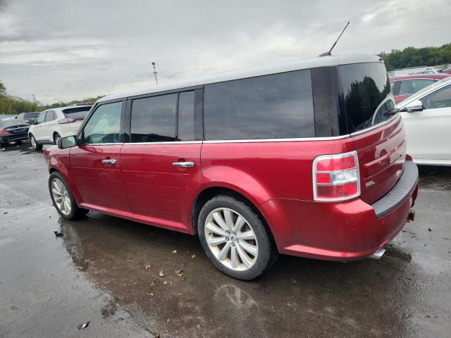 2FMHK6C8XGBA24571 - 2016 FORD FLEX SEL RED photo 2