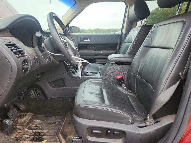 2FMHK6C8XGBA24571 - 2016 FORD FLEX SEL RED photo 7