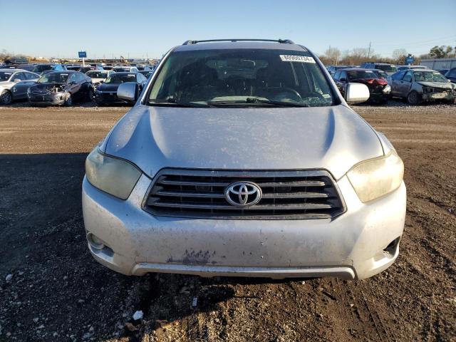 JTEES43A192134766 - 2009 TOYOTA HIGHLANDER SPORT SILVER photo 5