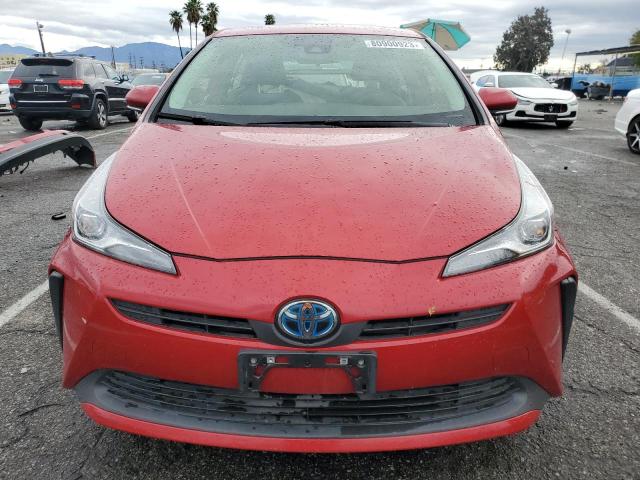 JTDKARFU0K3100041 - 2019 TOYOTA PRIUS RED photo 5