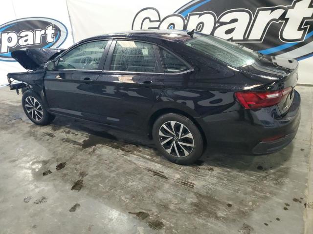 3VW5M7BU3RM042849 - 2024 VOLKSWAGEN JETTA S BLACK photo 2