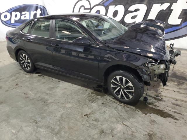 3VW5M7BU3RM042849 - 2024 VOLKSWAGEN JETTA S BLACK photo 4