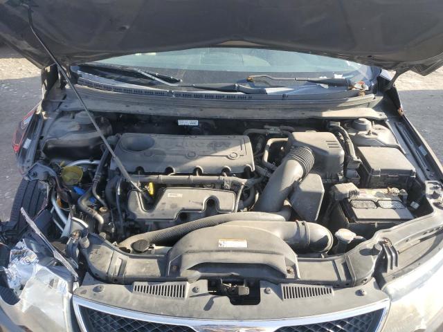 KNAFU4A22A5223406 - 2010 KIA FORTE EX BROWN photo 11