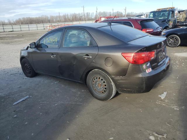 KNAFU4A22A5223406 - 2010 KIA FORTE EX BROWN photo 2