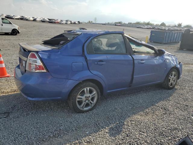 KL1TD56688B217961 - 2008 CHEVROLET AVEO BASE BLUE photo 3