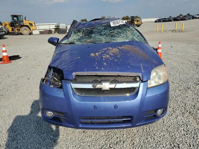 KL1TD56688B217961 - 2008 CHEVROLET AVEO BASE BLUE photo 5