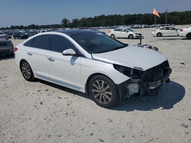 5NPE34AF4GH398575 - 2016 HYUNDAI SONATA SPORT WHITE photo 4