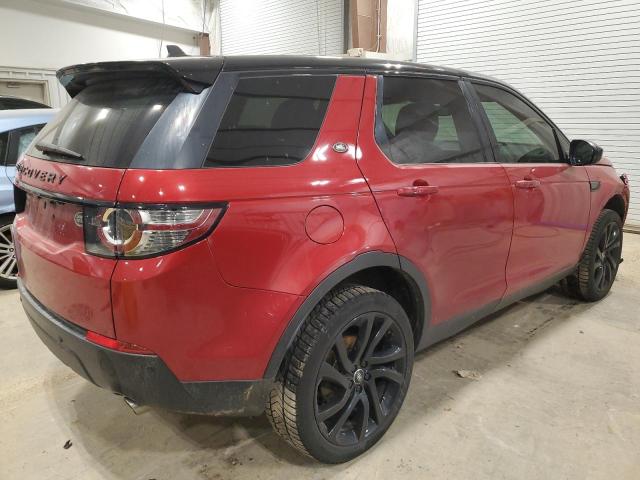 SALCT2BG4GH553751 - 2016 LAND ROVER DISCOVERY HSE LUXURY RED photo 3