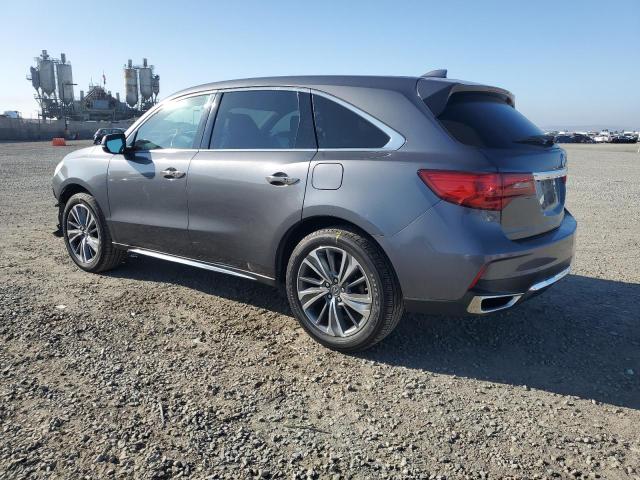 5FRYD3H54HB007392 - 2017 ACURA MDX TECHNOLOGY GRAY photo 2