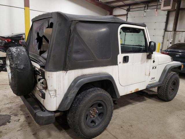 1J4FA39S96P735468 - 2006 JEEP WRANGLER X WHITE photo 3