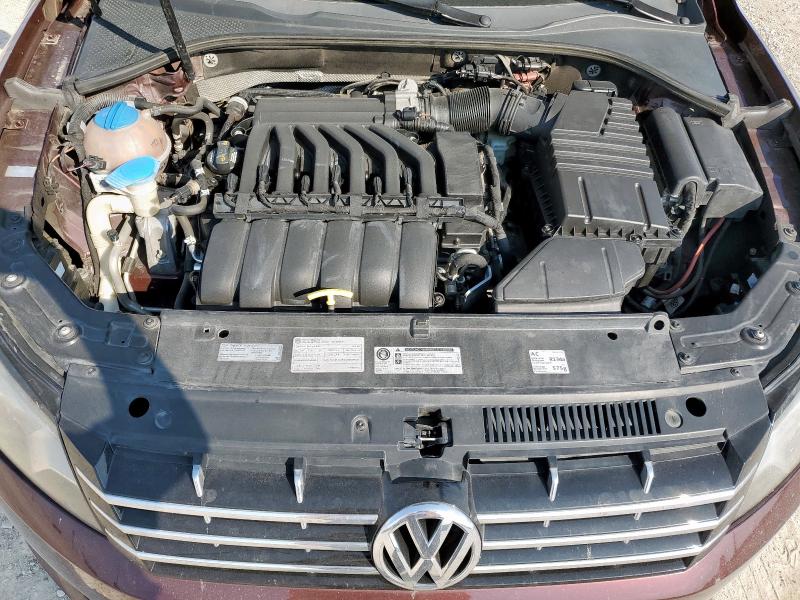 1VWCM7A37EC095677 - 2014 VOLKSWAGEN PASSAT SEL BURGUNDY photo 11